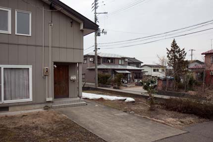 上越市大貫の弊社事務所付近