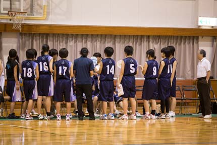 新潟県中学校女子バスケットボール上越地区大会