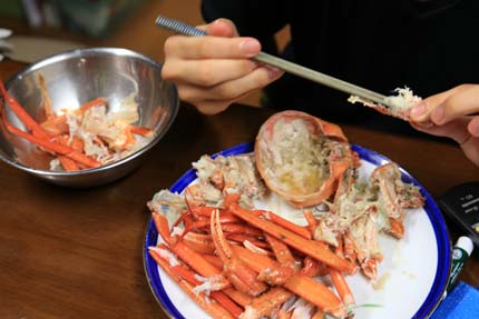 我が子も食べるカニと言えば紅ズワイガニ