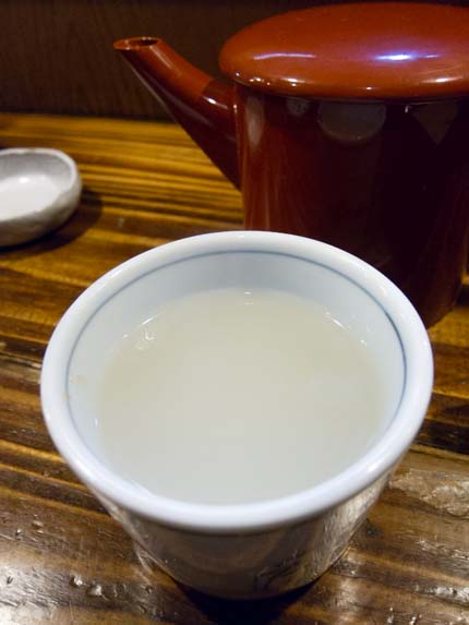 蕎麦湯