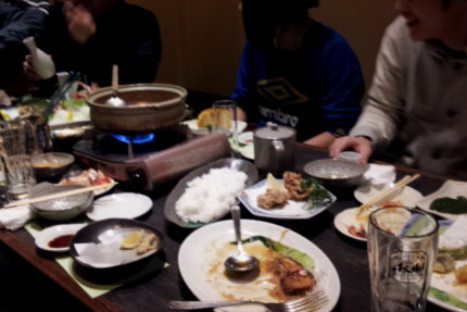 懇親会