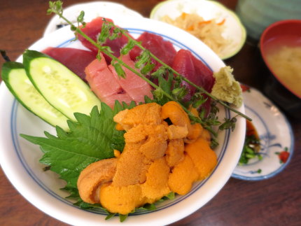 本マグロうに丼2300円