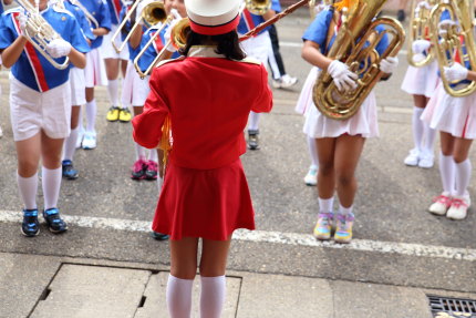 小学生の鼓笛隊