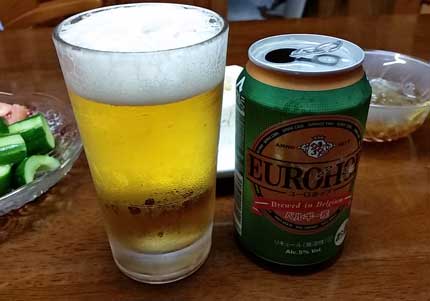 少しあっさりのベルギー産発泡酒