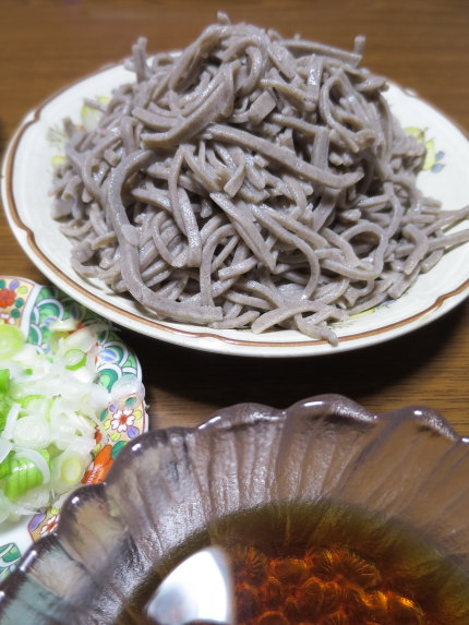 手打ちの年越し蕎麦