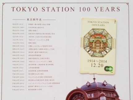 東京駅開業100周年記念Suica