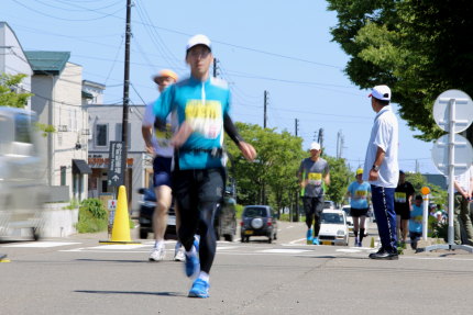 本格的ランナーの装い