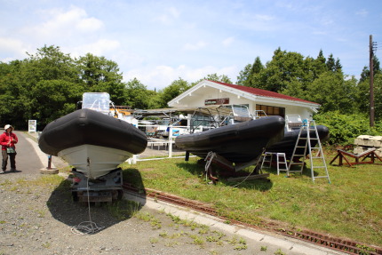 十和田湖遊覧モーターボートの事務所