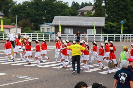 演奏しながら帰って