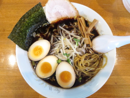 ブラック醤油ラーメン730円＋味玉クーポン