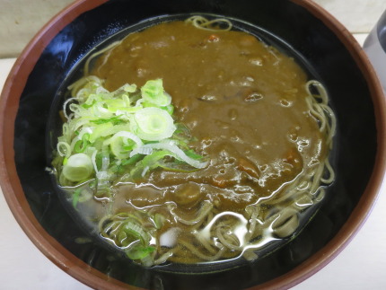 カレーそば450円