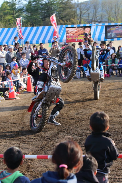 Hondaトライアルバイクショー