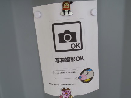 写真撮影OK