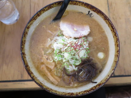 味噌ラーメン800円(税込)