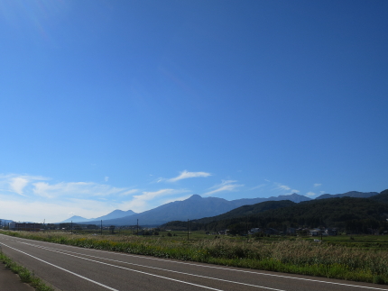 黒姫山から妙高山、火打山まで