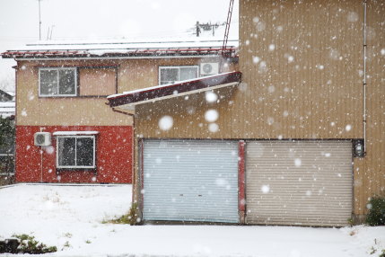 雪景色の撮影