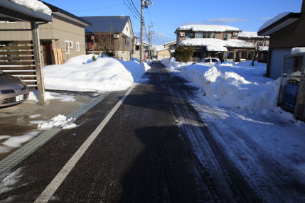 1月18日(水)、高田観測所記録　降雪量0cm積雪量54cm