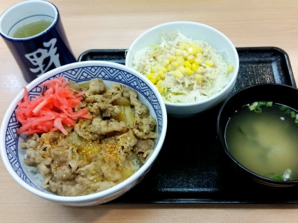 牛丼セット