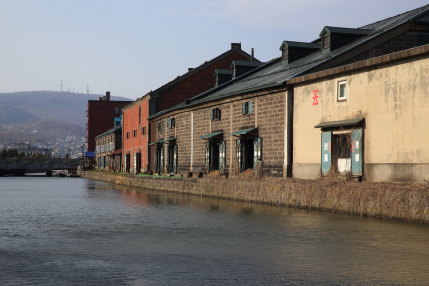 小樽運河と倉庫