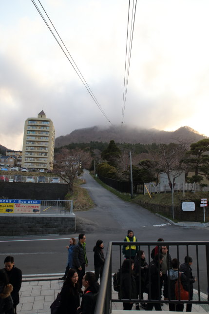 函館山ロープウエイ乗り場