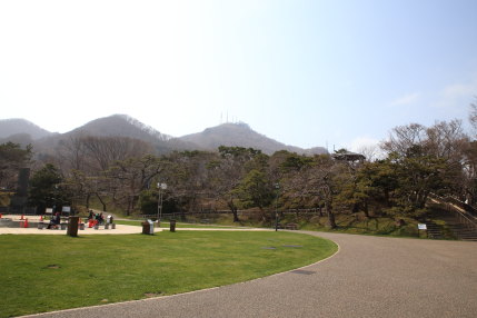 函館山を望みながら