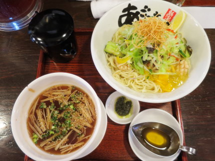 爽辛つけ麺税込1100円