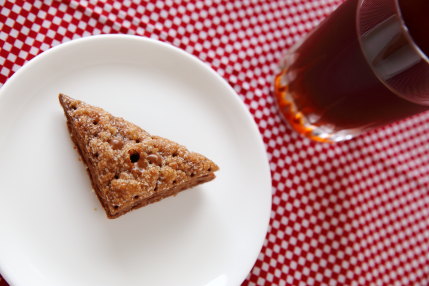 チョコ味のパイ生地菓子