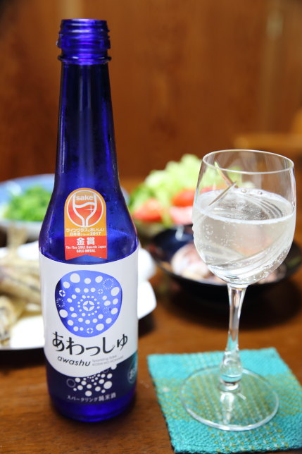 「発泡性純米酒あわっしゅ320ml」税込648円