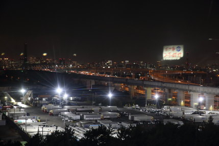 夜の観覧車からの景色