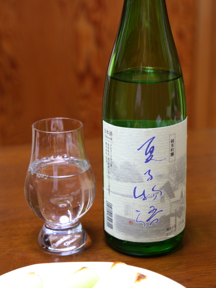 純米吟醸酒夏子物語720ml1600円(税込)