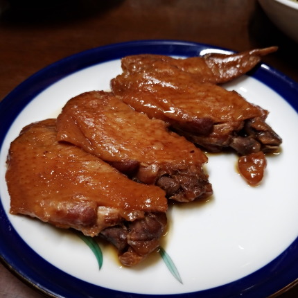 こんぶ屋さんの「うみぁーっ手羽」しょうゆ味