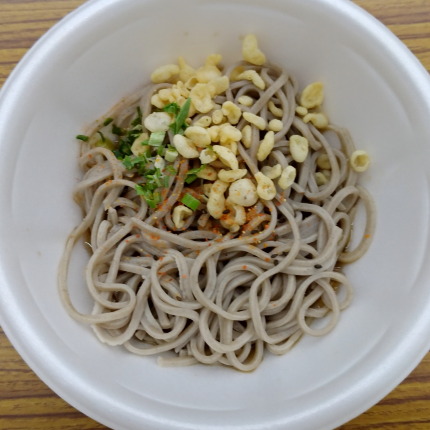 蕎麦が振る舞われました