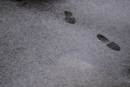 １ｃｍ位の積雪