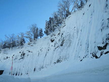 妙高地区は雪が多い