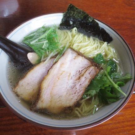 鯛塩らーめん細麺(玉子麺)880円税込