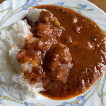 ERICK SOUTH南インド風チキンカレー