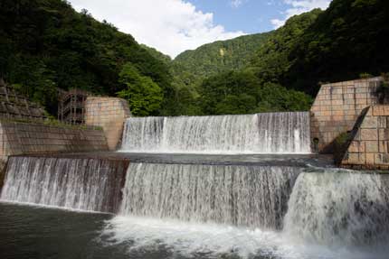 関川1号砂防えん堤