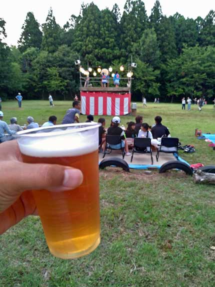 町内の盆踊り大会