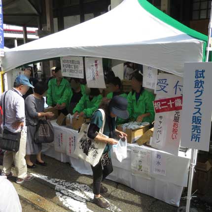 沢山の方が来場