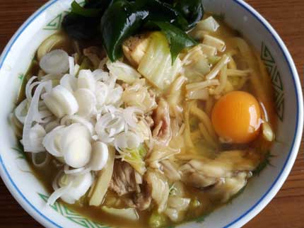 カレー煮込みうどん