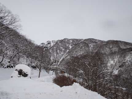 妙高市の山間部