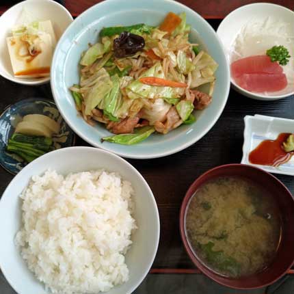 肉野菜定食