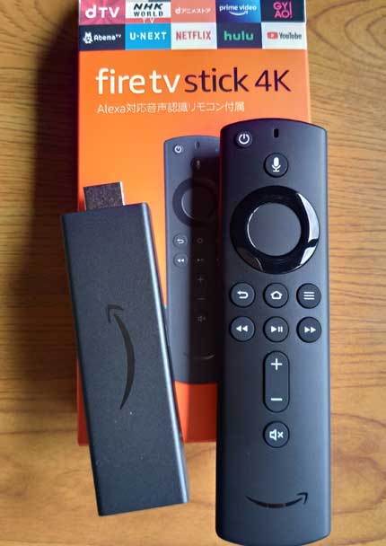 Fire TV Stick 4K - Alexa対応音声認識リモコン付属