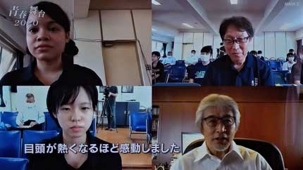 ゴリラ研究者京都大学総長山極寿一さんが演劇を観て下さった