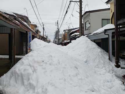 これ位の雪の量