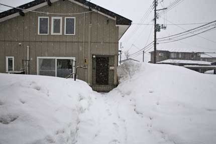 2月2日(火)、上越市大貫