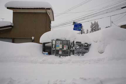 2月18日(木)の上越市大貫