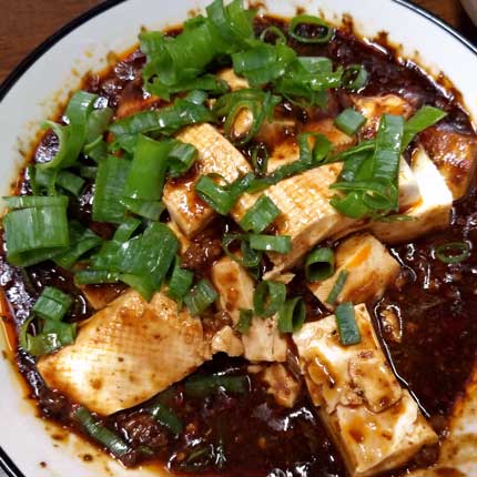 麻婆豆腐中盆1400円税込