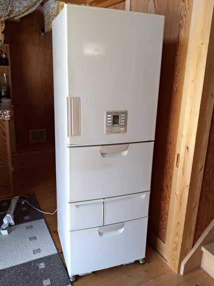 2001年製の冷蔵庫
