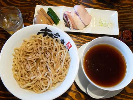 特製つけめん1180円税込み。